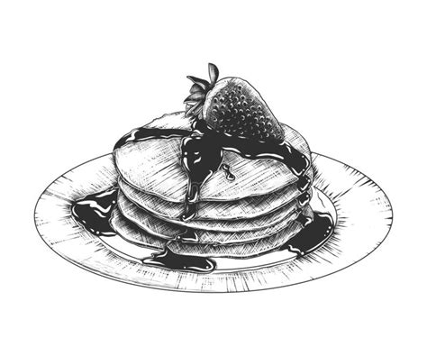 Pancakes Stock Illustrations 24055 Pancakes Stock Illustrations