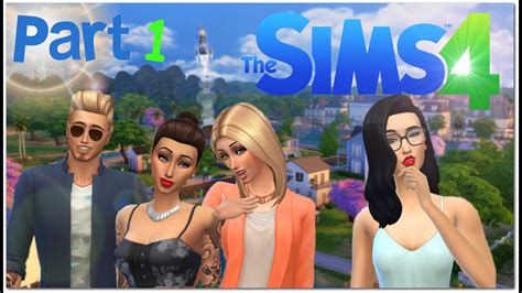 Lets Play The Sims 4 Part 1 Getting Started Youtube