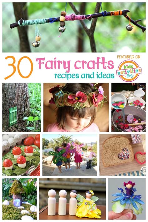Toddleractivities 30 Fairy Crafts And Recipes For Your Little One