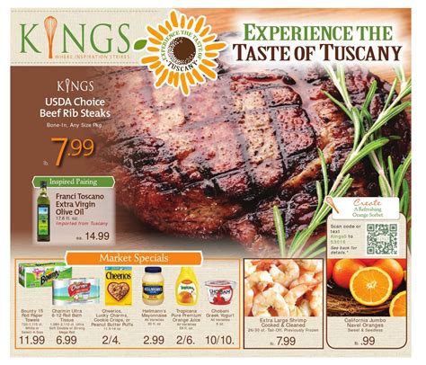 Kings food markets is an american food market chain headquartered in parsippany, new jersey, with stores in northern new jersey, new york, and connecticut. Kings Circular 4/26/2013 by Kings Food Markets - Issuu