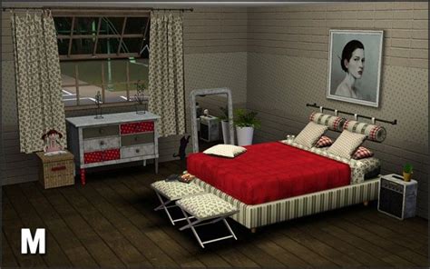 Bedroom Set Imogène 2 By Mango Sims Sims 3 Downloads Cc Caboodle Sims
