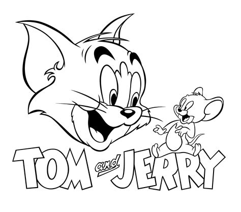 Pin On Tom Y Jerry Dibujos De Colorear