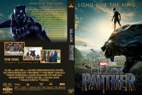 Black Panther 2018 R0 Custom Dvd Cover Dvdcovercom