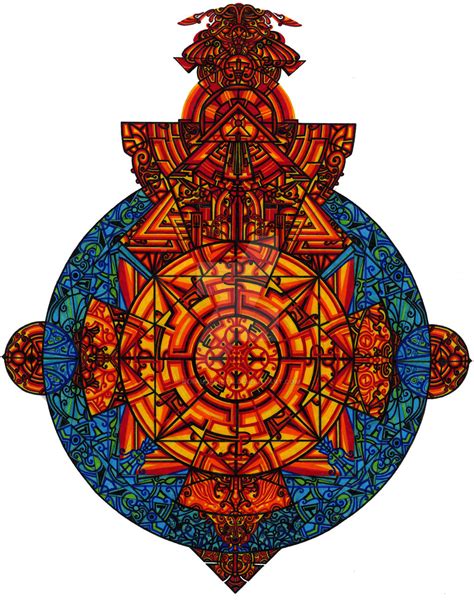 Fire Mandala By Inaauderieth On Deviantart