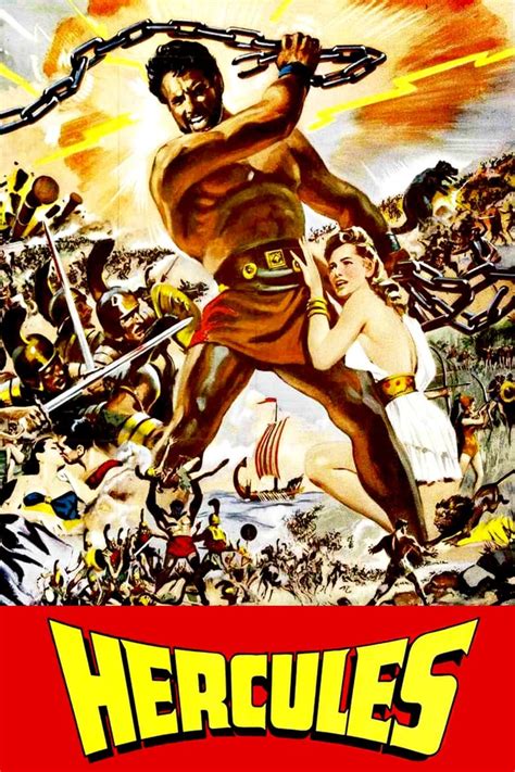 Hercules 1958 Posters — The Movie Database Tmdb