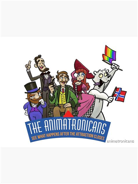 Animatronics Logo Artwork Poster By Animatronicans Redbubble