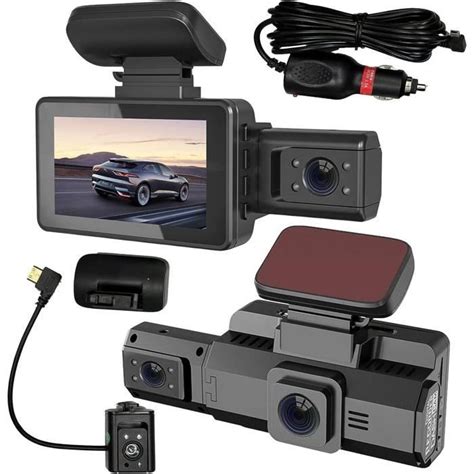 Dashcams Pour Voitures Avant Et Arrière Caméra De Tableau De Bord