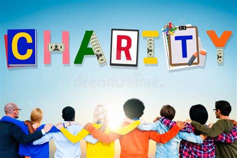 Charity Support Help Welfare Donation Concept Stock Image Image Of