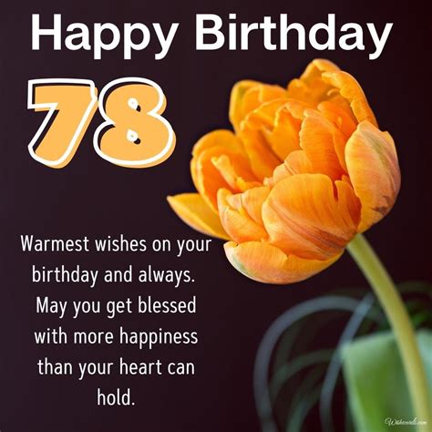 Happy 78th Birthday Images And Funny Cards