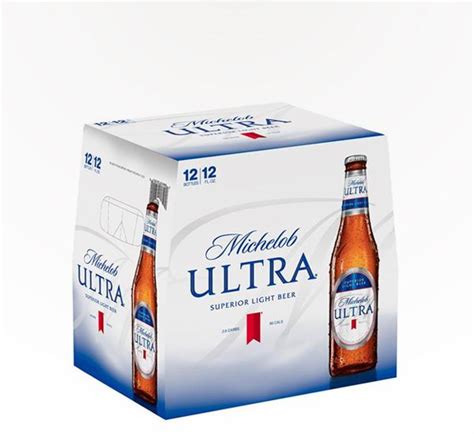 Michelob Ultra American Light Lager 12 Bottles