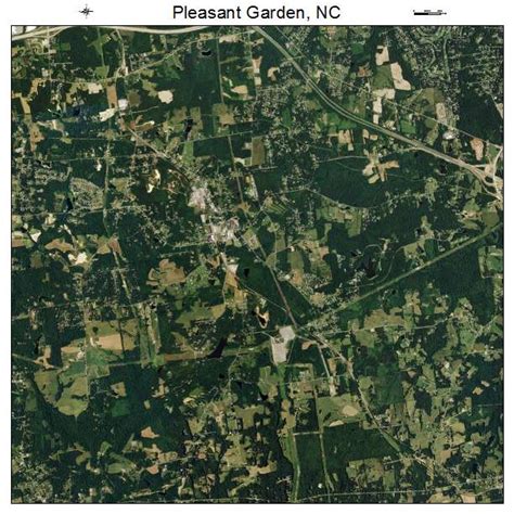 Aerial Photography Map Of Pleasant Garden Nc North Carolina