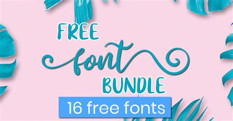 Free Font Bundle Bundle · Creative Fabrica