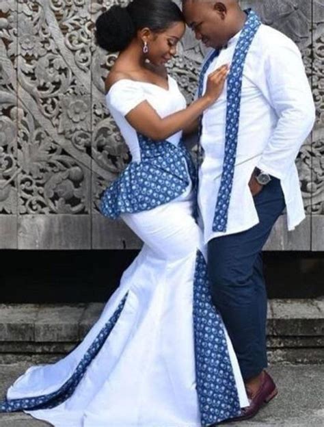 African Couple Dress African Wedding Dress Couple Etsy African Clothing Couples African