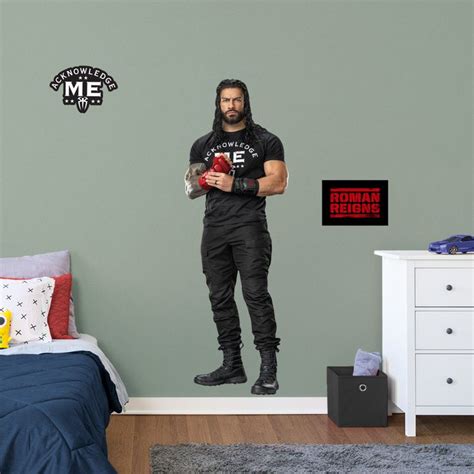 Roman Reigns 2022 Officially Licensed Wwe Removable Adhesive Decal