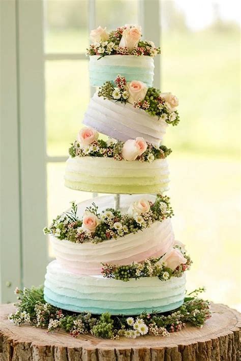 20 Sweetest Buttercream Wedding Cakes Roses And Rings Beautiful