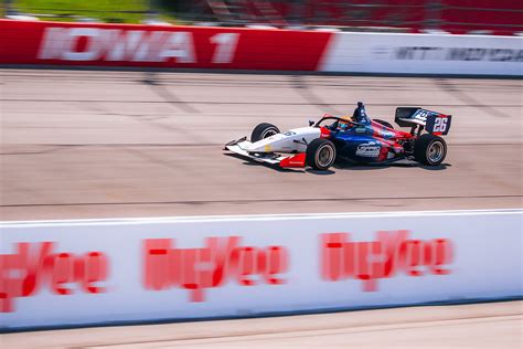 Fastest Lap For Foster In First Indy Nxt Oval Race