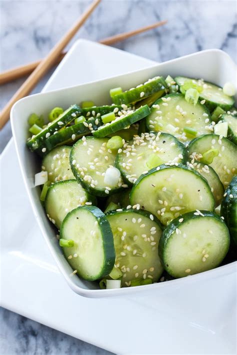 Asian Cucumber Sesame Salad Recipe Runner