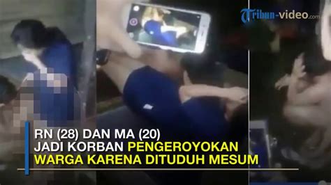 Masih Viralpasangan Mesum Di Telanjangi Di Tangerang Youtube