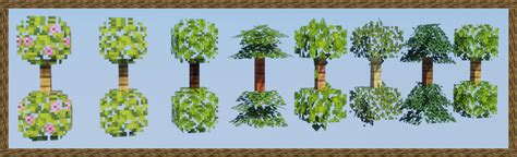Mtes Beautiful Leaves Resource Packs Minecraft