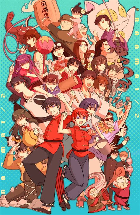 Ranma12 All Charactor By Wxdeviant On Deviantart
