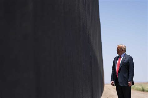Trumps Partially Built ‘big Beautiful Wall Politico