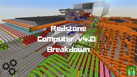 Minecraft Computer Engineering Redstone Computer V Breakdown