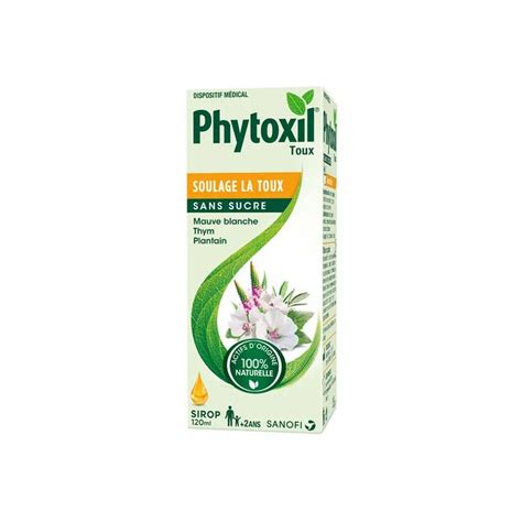 Phytoxil Toux Sirop Sans Sucre Ml