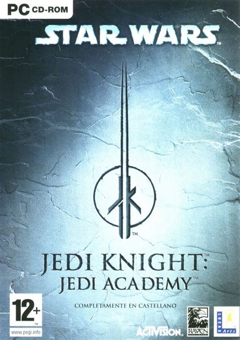 Star Wars Jedi Knight Jedi Academy 2003 Box Cover Art Mobygames