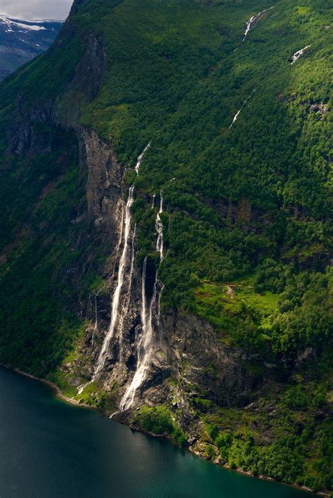 Seven Sisters Waterfall Geiranger Norway Places To Travel Waterfall
