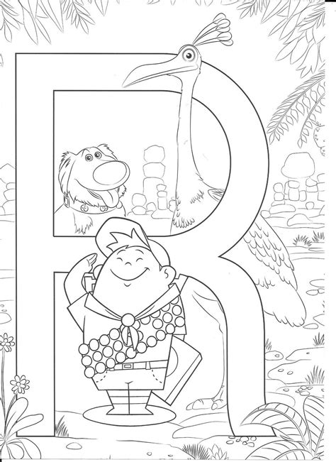 Printable alphabet coloring pages for kids. Pin by Mini on Alphabet Coloring Sheets | Disney coloring ...