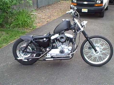 This database shows thousands of photos and useful. Harley davidson sportster chopper-bobber - YouTube
