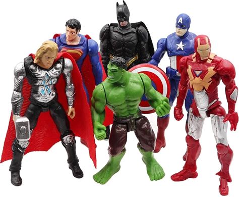 Buy Superhero Action Figures Set Of 6 Pcs Action Figure Set