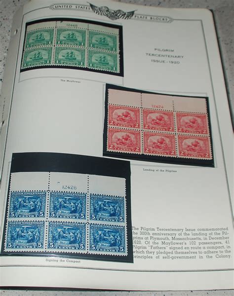 Complete Commerative Plate Block Collection 537 997 Hipstamp