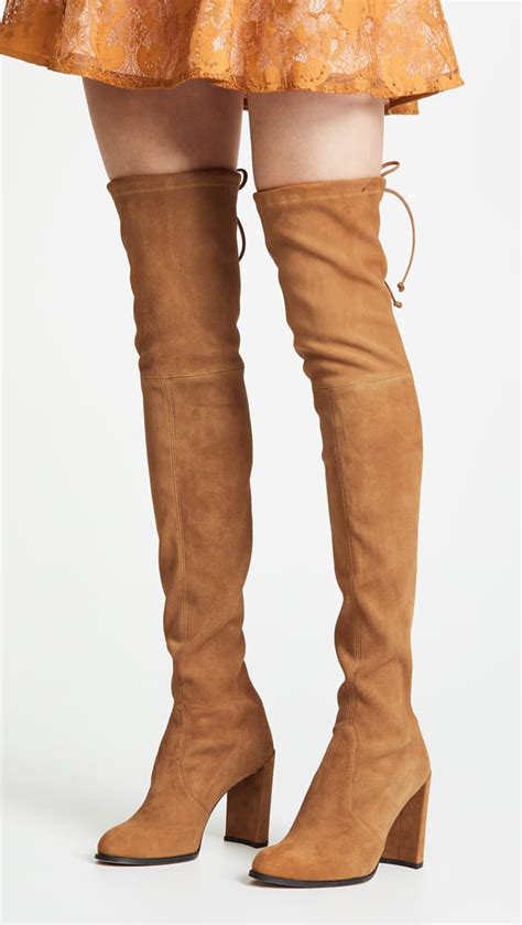 Stuart Weitzman Hiline Over The Knee Boot Best Neutral Boots For