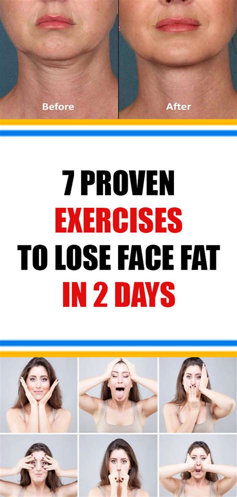 7 Proven Exercises To Lose Face Fat In 2 Days Diet Diettips