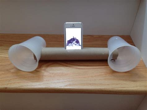Maybe you would like to learn more about one of these? Make Your Own iPhone Speakers with a Paper Towel Roll ...