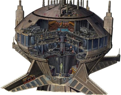 9 Incredible Cross Sections Reveal The Architecture Of Star Wars