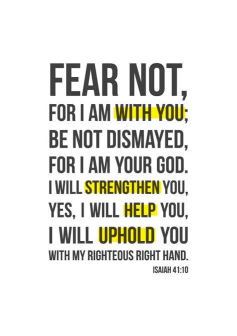 Famous Bible Quotes About Fear Quotesgram