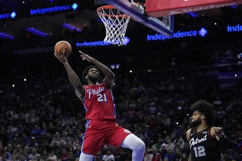 Joel Embiid Scores 35 As The 76ers Deal Pistons A Franchise Record 22nd Straight Loss