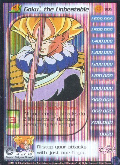 Battle of z cards guide that lists an overview of all 142 unlockable cards in for you to get all the rare cards, it is vital to your success that you buy the following 5 cards first… tip: The 10 Most Valuable Useless Cards - RetroDBZccg RetroDBZccg