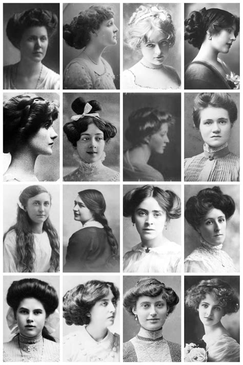 Vintage Portraits Depict Women S Hairstyles From The Victorian And Edwardian Eras Vintage Everyday