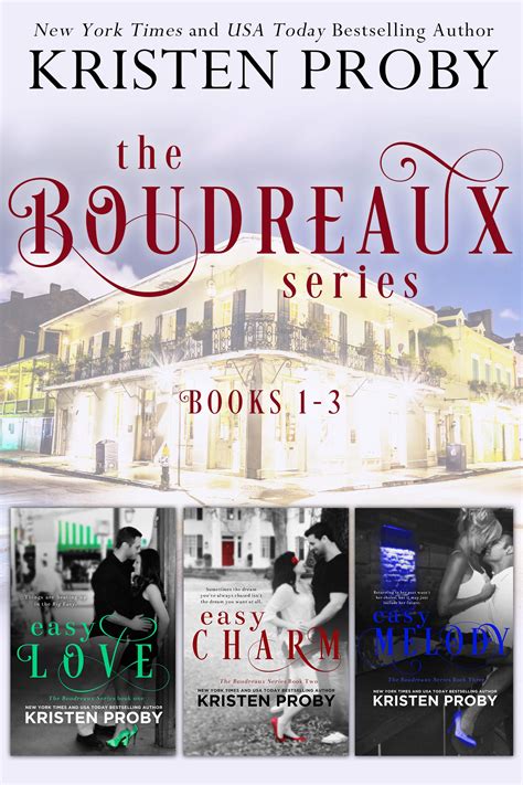 the boudreaux series 1 3 by kristen proby goodreads