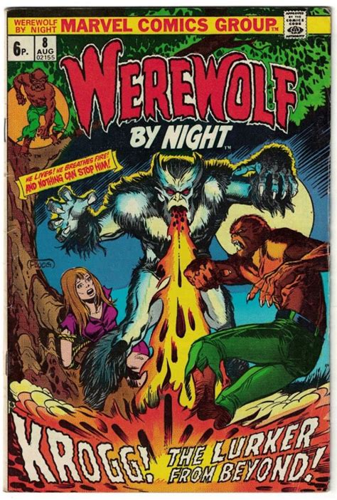 Werewolf By Night 8~august 1973~mike Ploog Ca Marvel Comics Vintage
