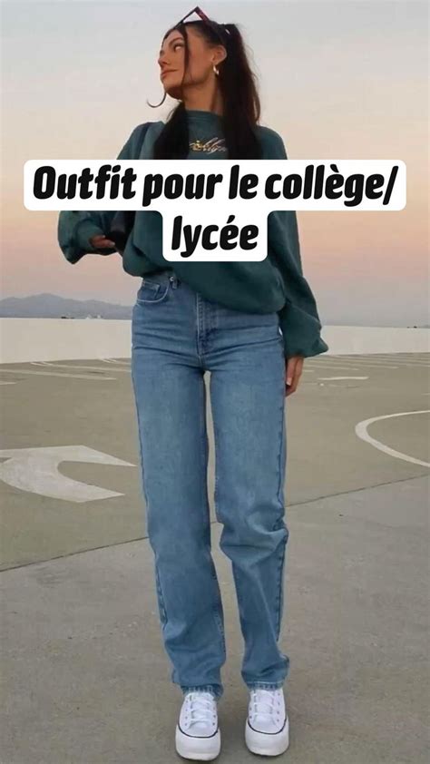Outfit Pour Le Coll Ge Lyc E Tenues Pour L Cole Tenue Mercredi