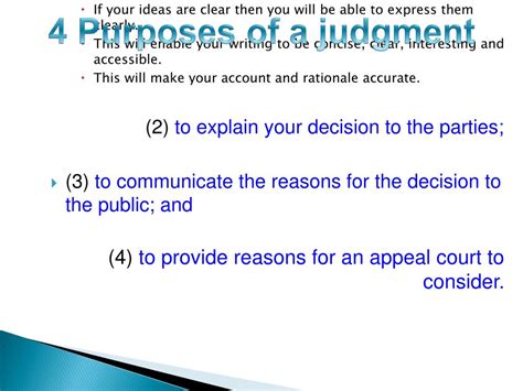 Ppt Judgment Writing Powerpoint Presentation Free Download Id1650147