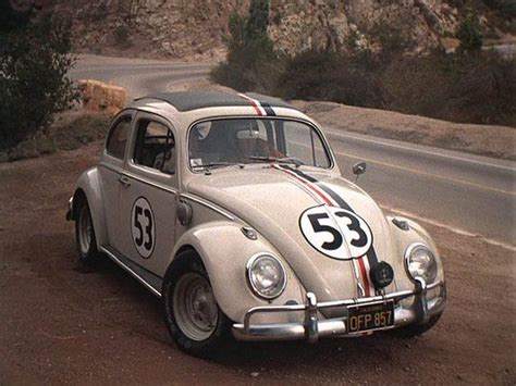Famous Cars 1963 Volkswagen Beetleaka Herbie The Love Bug Cars