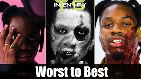 Worst To Best Denzel Curry Ta13oo Ranked Youtube