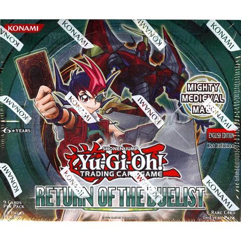 Yugioh Return Of The Duelist 1st Edition Booster Box