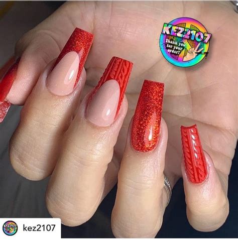 11 super hot red coffin nails designs to try in 2022 wondafox