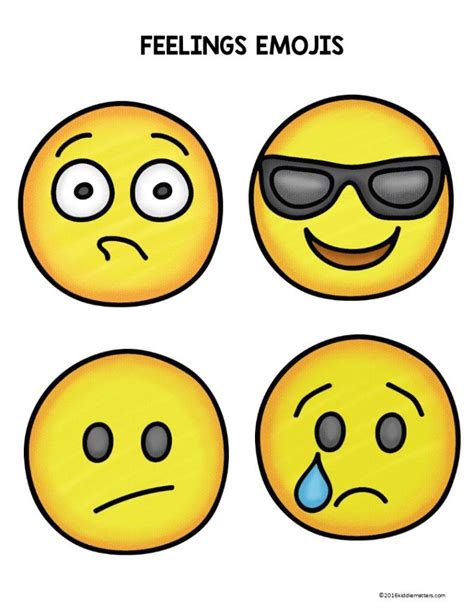 Emoji Feeling Faces Feelings Recognition Kiddie Matters Feelings
